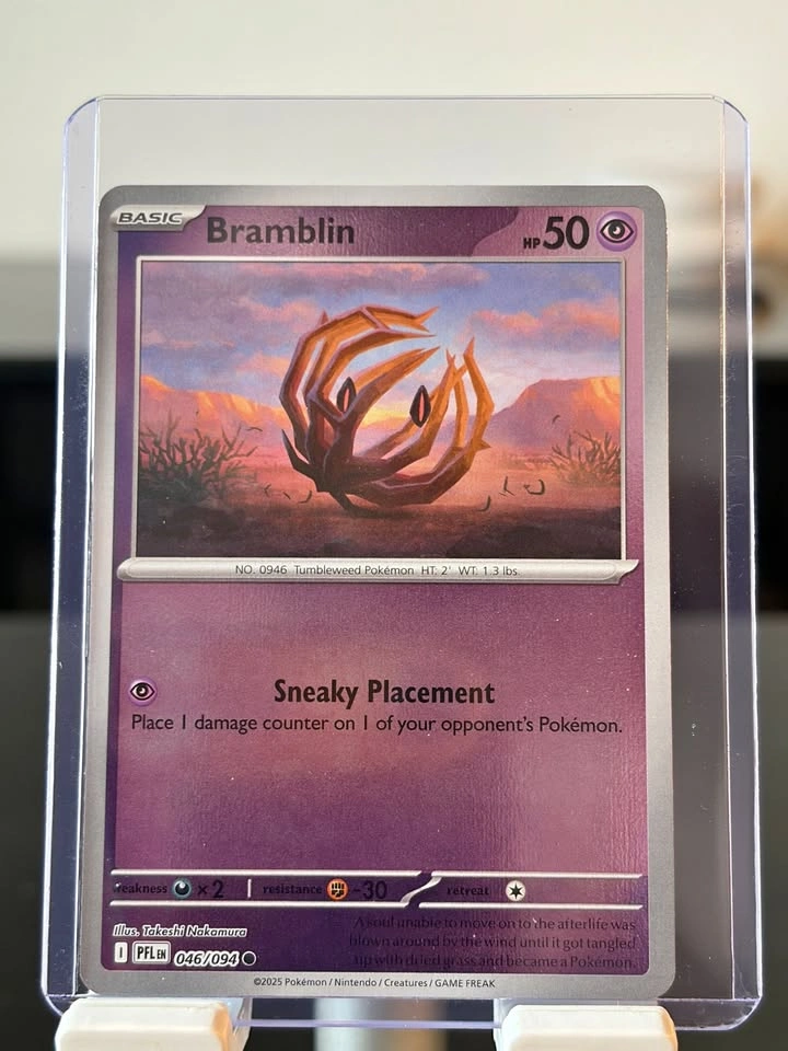 Bramblin [Reverse Holo] #46 | Pokemon Phantasmal Flames