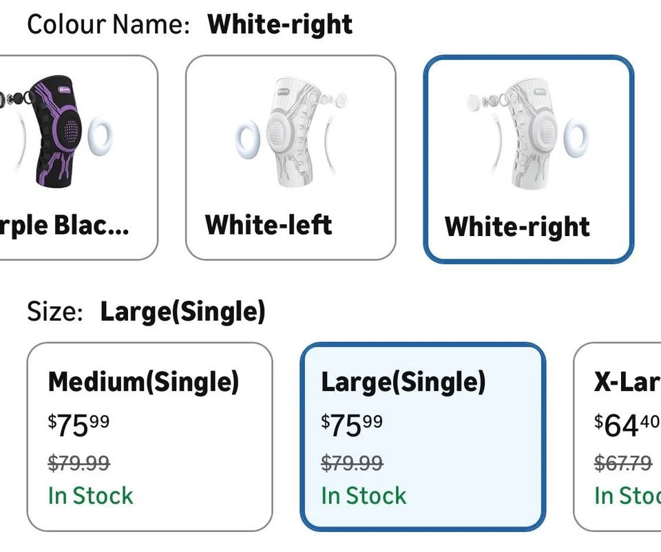 Kuangmi Knob Knee Brace - photo 4