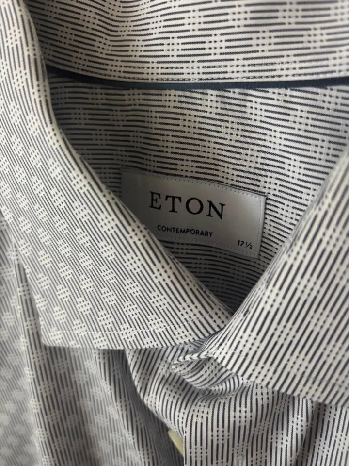 ETON Contemporary Dress Shirt XL 17 1/2 - photo 4