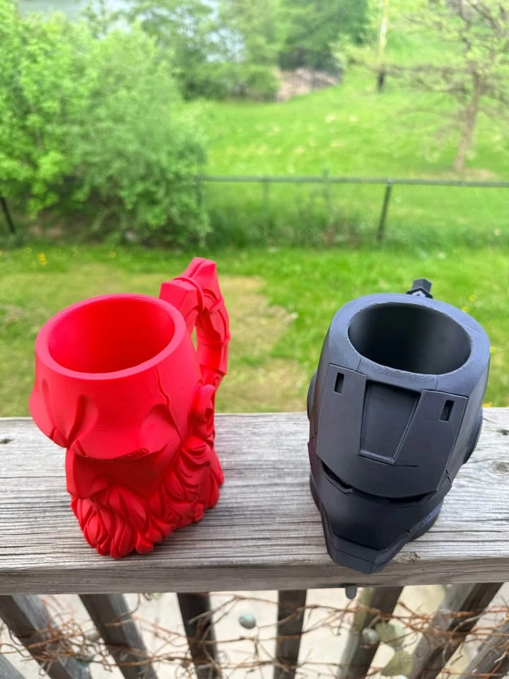 Kratos Head Can Holder / Beer mug - photo 3
