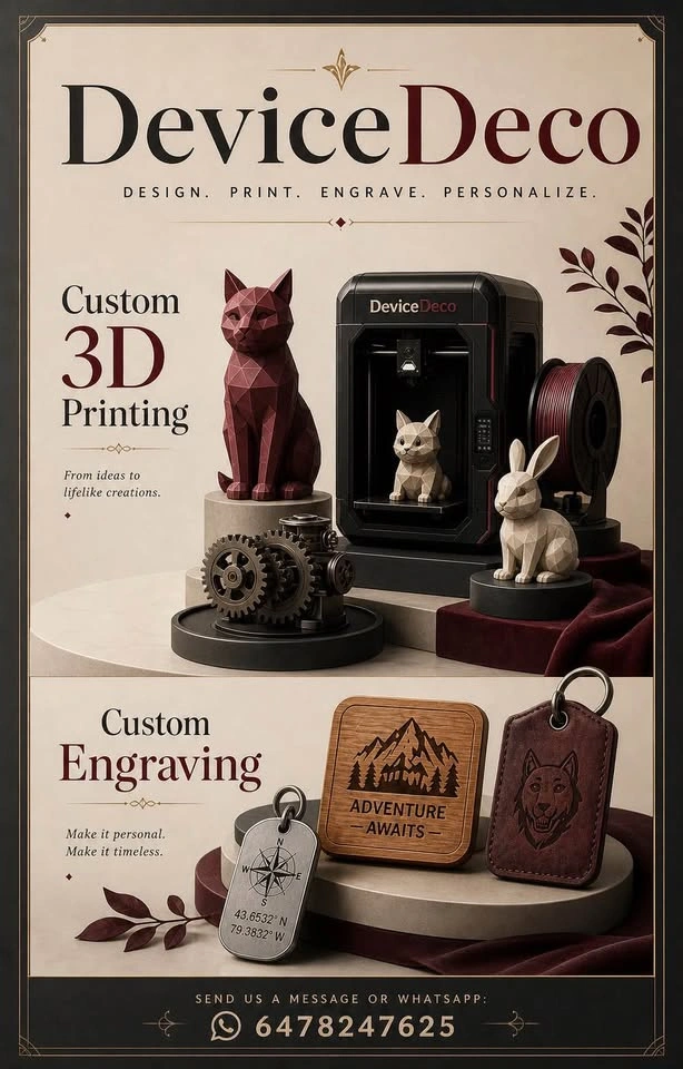 Custom 3D Prints | Laser Engraving | Personalized Gifts - photo 3