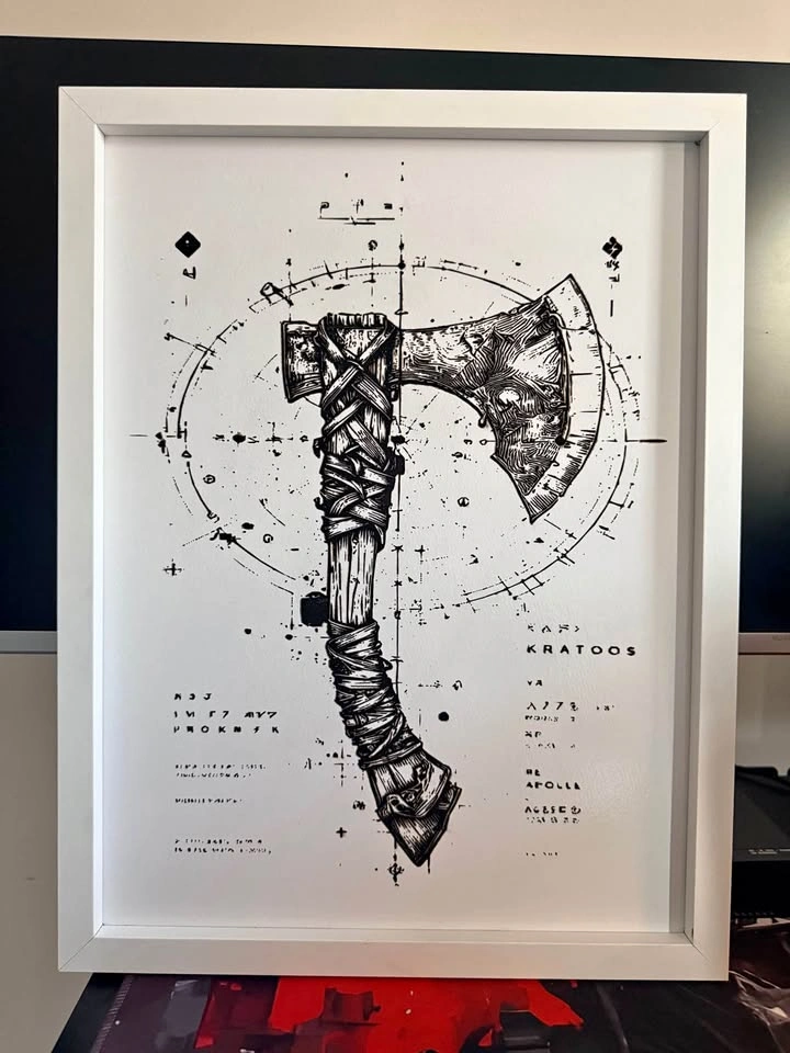Axe Framed Print