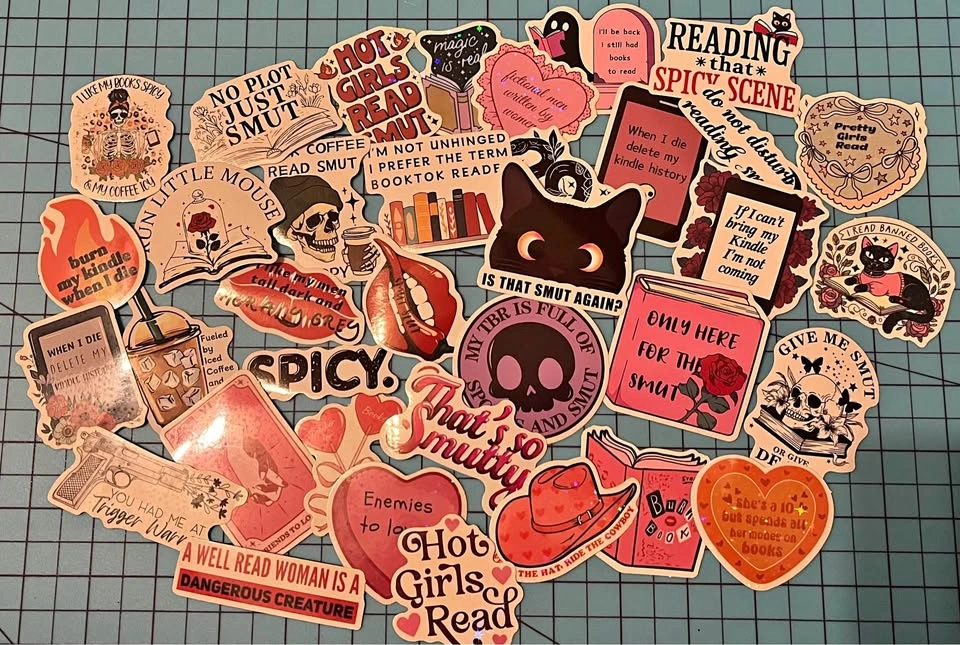 Book Stickers - Fourth Wing, Spicy & Cute