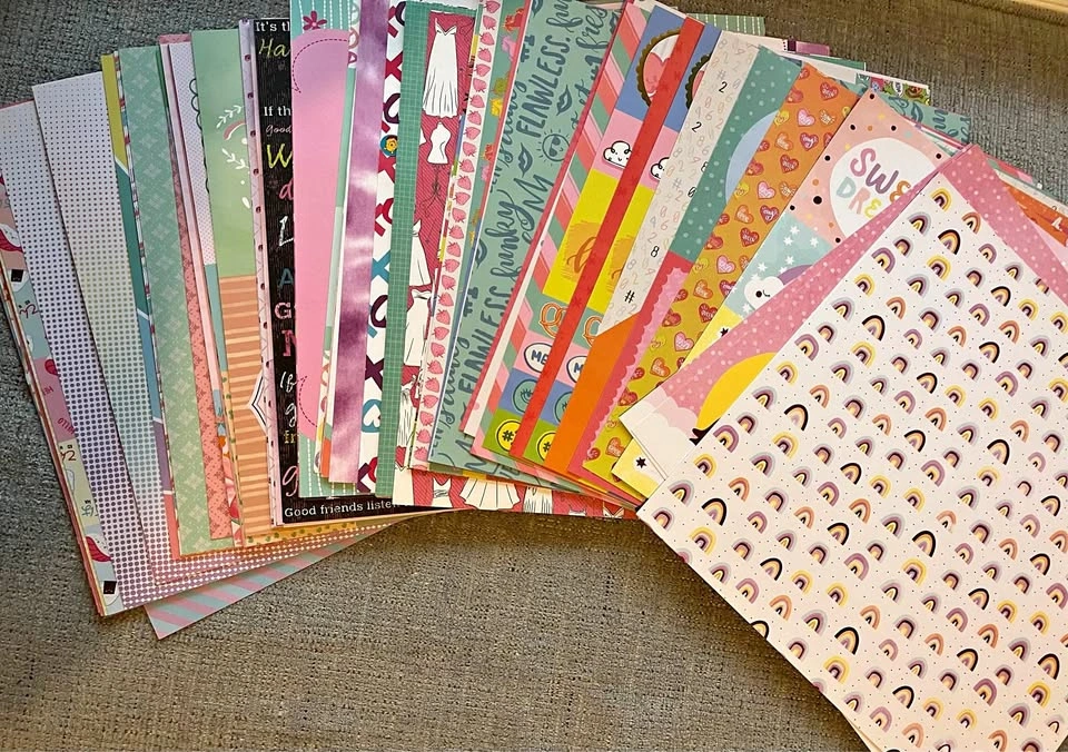 Scrapbooking 12x12 Sheets - 200+ Sheets