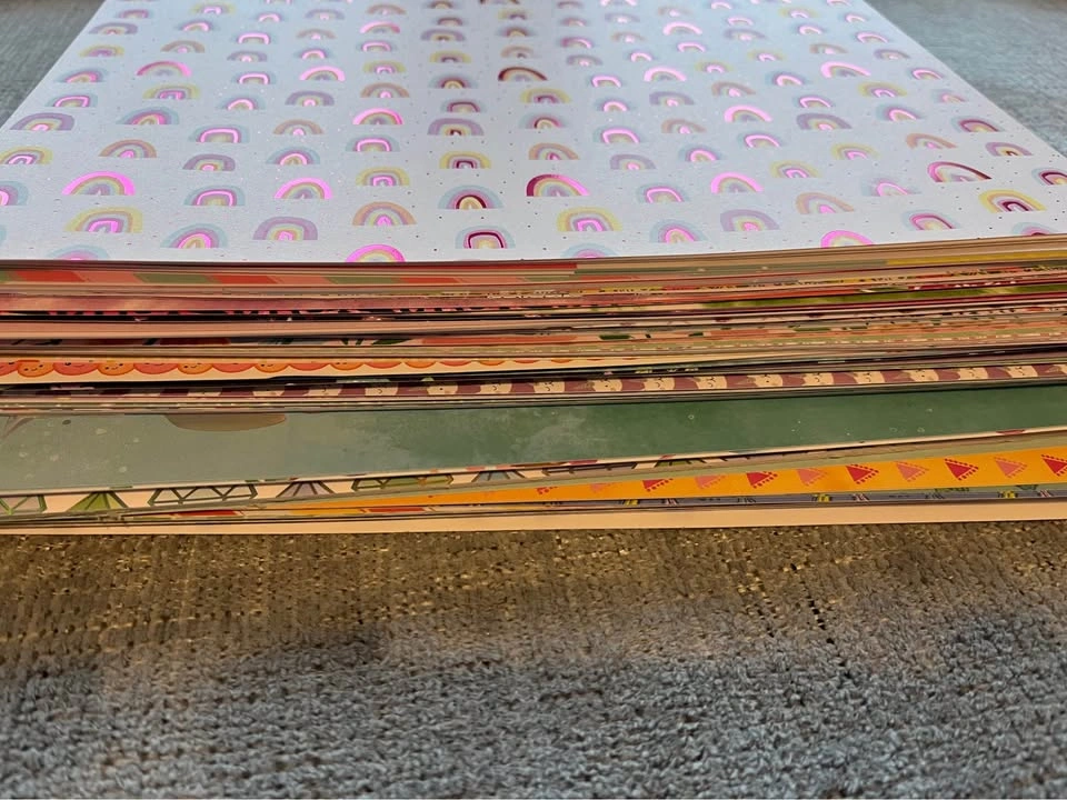 Scrapbooking 12x12 Sheets - 200+ Sheets - photo 3