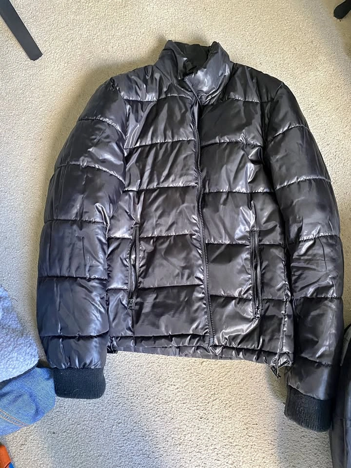 RW&CO Black Puffer Jacket