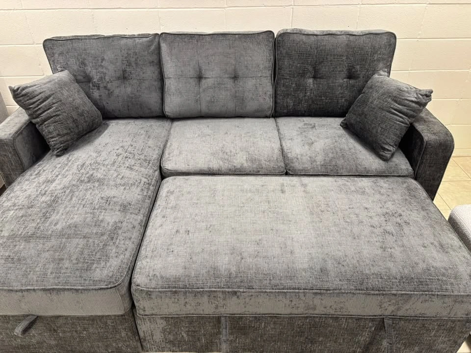 Brand New Sofa bed with Storage and Reversible Chaise Two pillow - photo 3