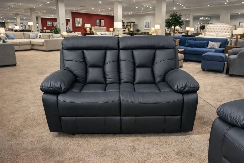 Recliner Black Leather Set on Sale 3-2-1 !! - photo 2