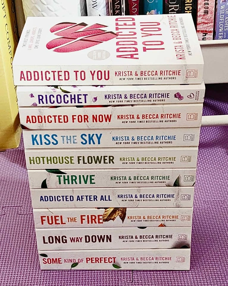 Krista & Becca Ritchie Addicted Series Book Set 10 Books