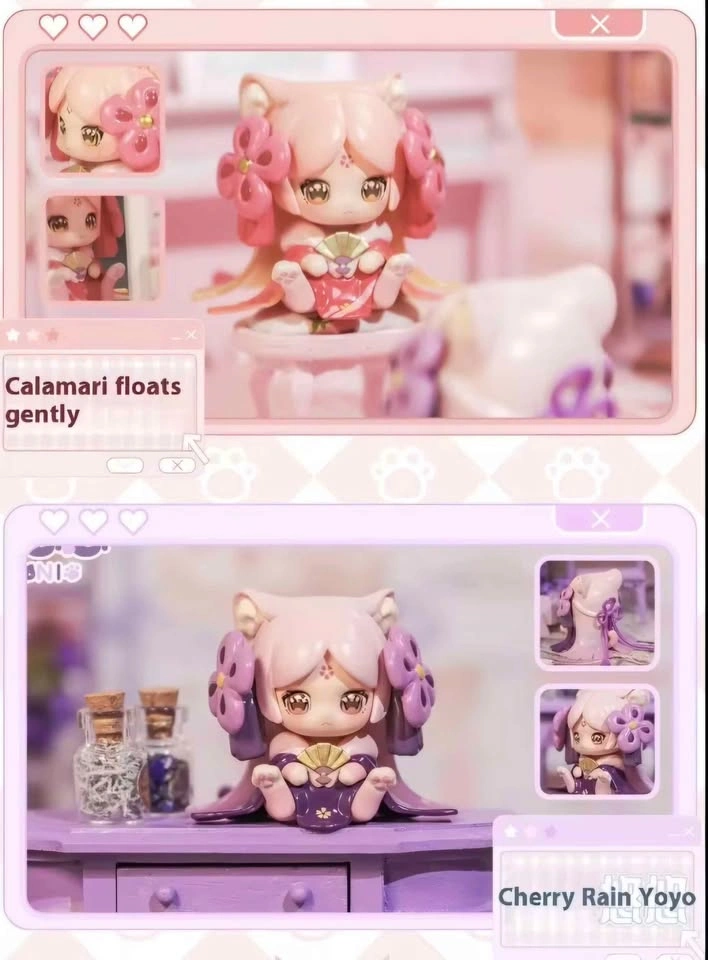 CUTMONIS Cute Collectible Blind Box Figures Set of 8 (Opened Box - photo 2