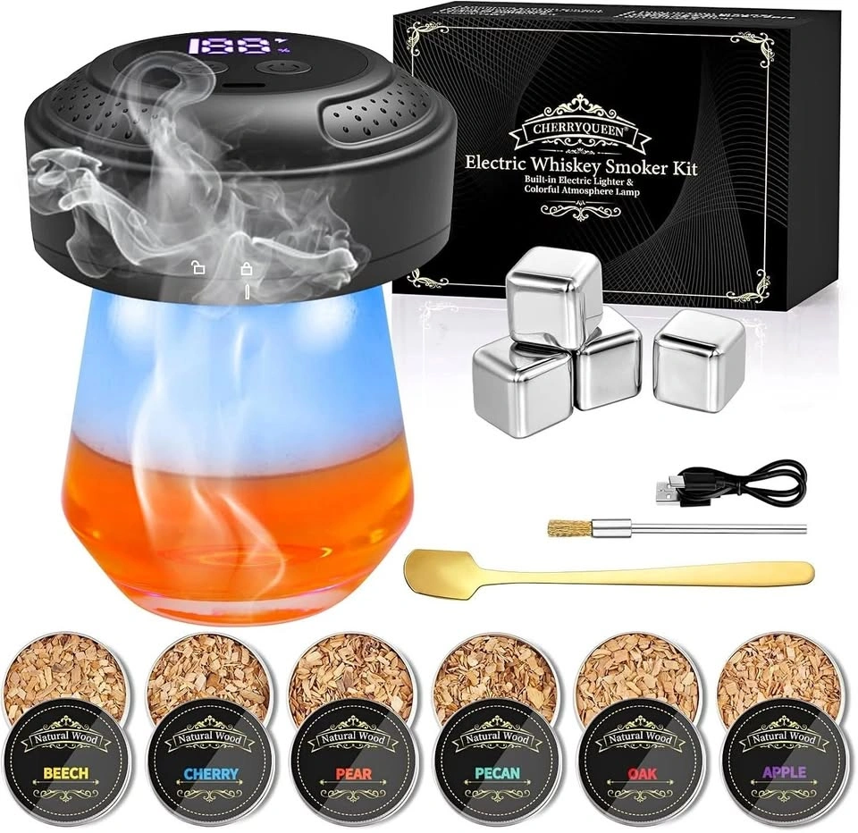 CHERRYQUEEN Old Fashioned Electric Smoker Kit
