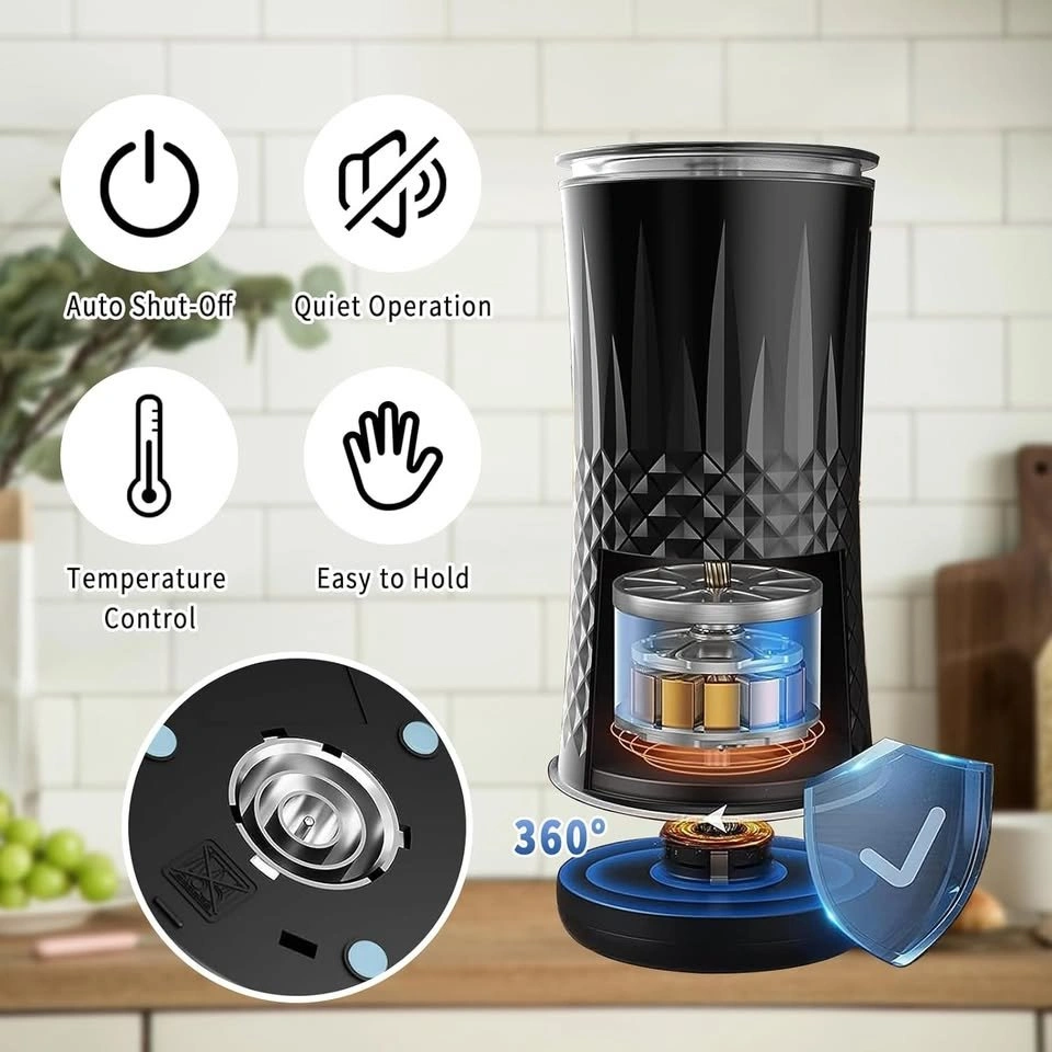 4-in-1 Electric Milk Frother and Steamer - photo 3