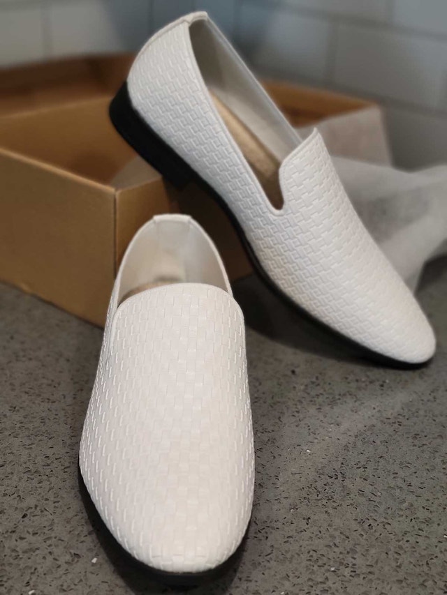 Men's White Dress Shoes (Size 41) $35 OBO