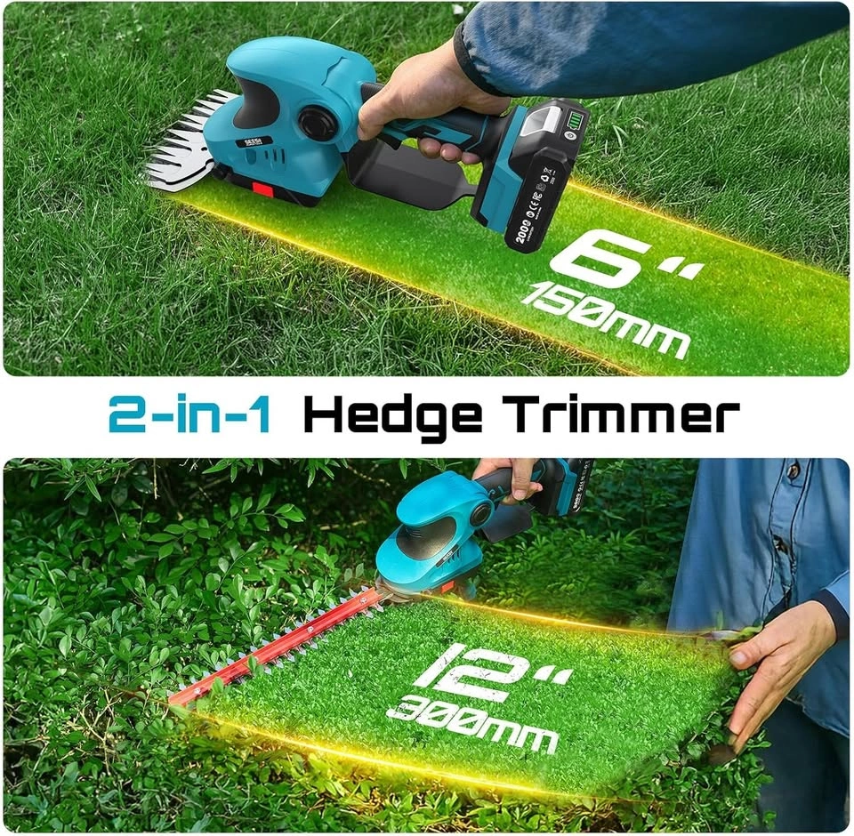 🌿 2-in-1 Cordless Hedge Trimmer & Grass Shears 💲Cash Only💲 - photo 2