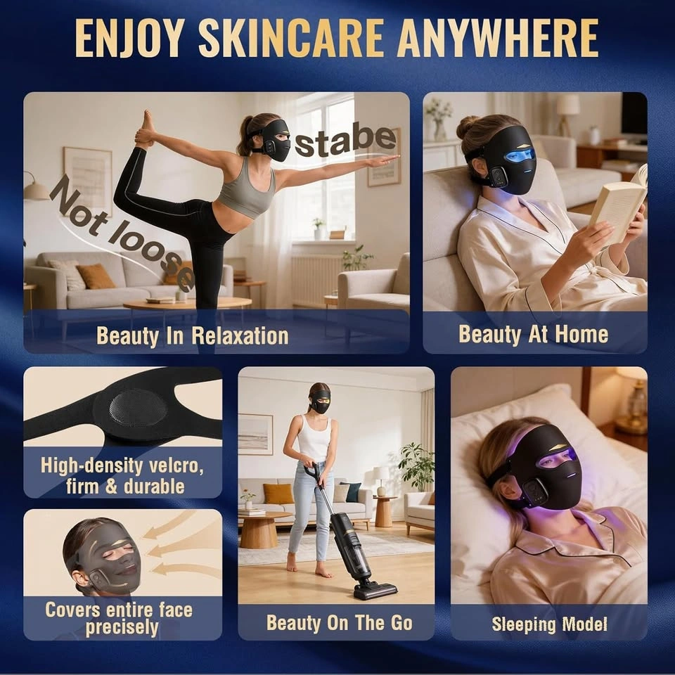Cordless LED Facial Beauty Mask - Cash Only - photo 2