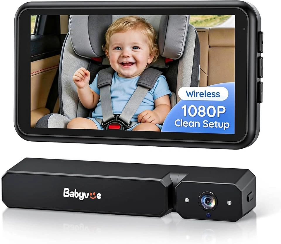 Babyvue Wireless HD Baby Car Monitor w/ Night Vision - Cash Only