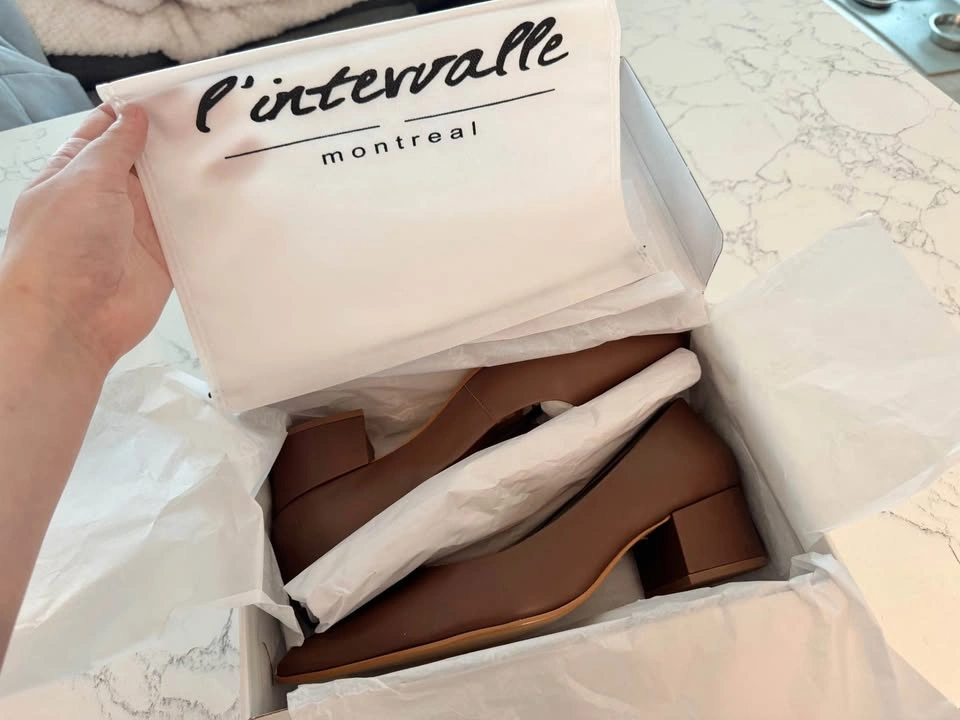 Brand new l’intervalle pumps - brown size 9 (40) - photo 4