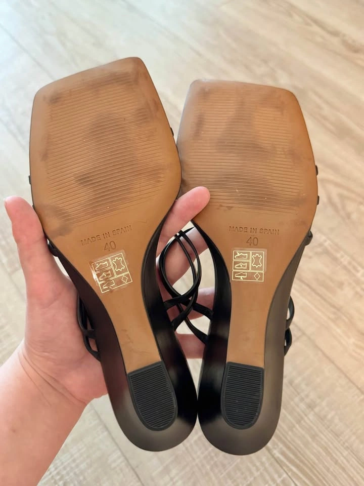 Brand new l’intervalle strappy mule sandals - size 9 (40) - photo 4