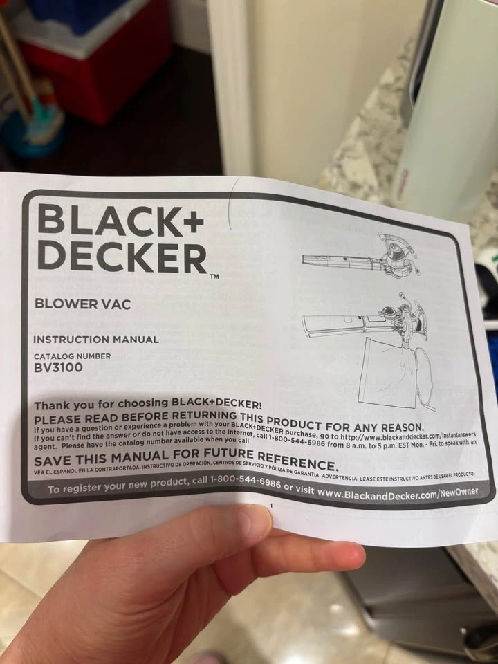 3-in-1 Leaf Blower, Vacuum, and Mulcher - photo 3