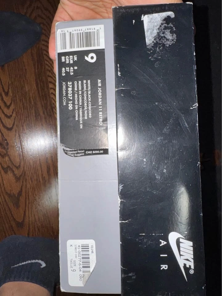 Air Jordan 11 Retro Concord Size 9 - photo 3