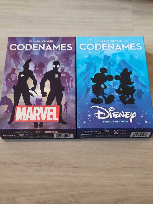 Codenames Disney/Marvel