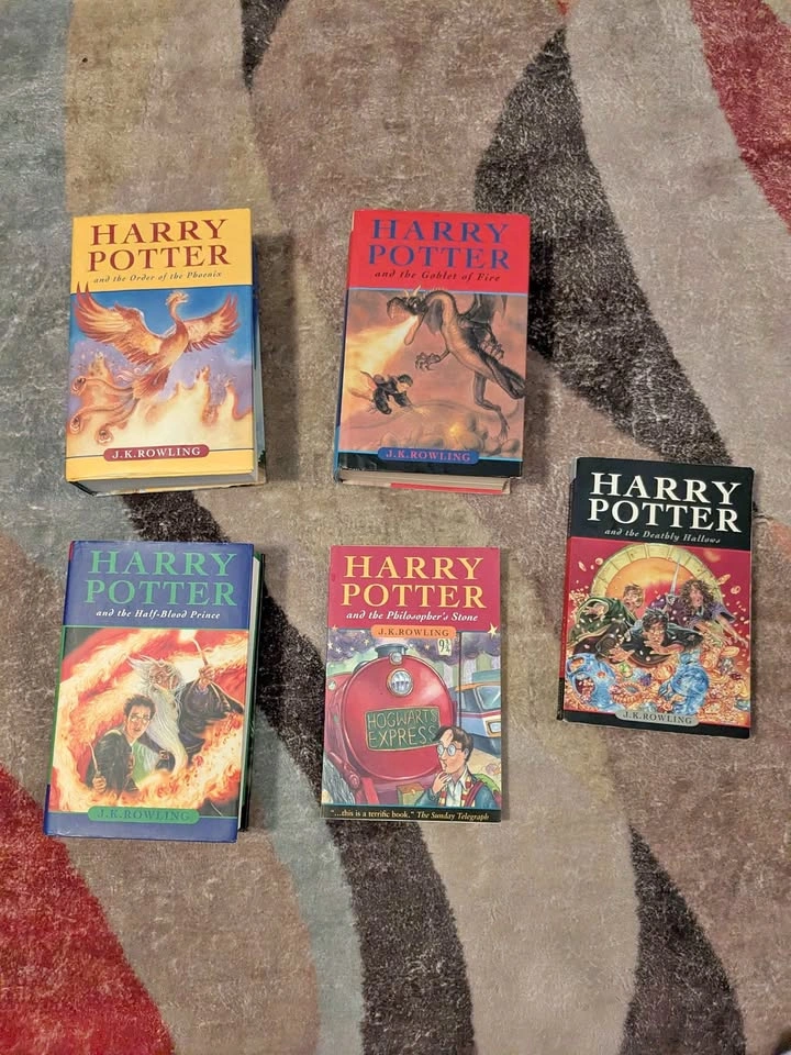 Harry Potter Books 1, 4-7