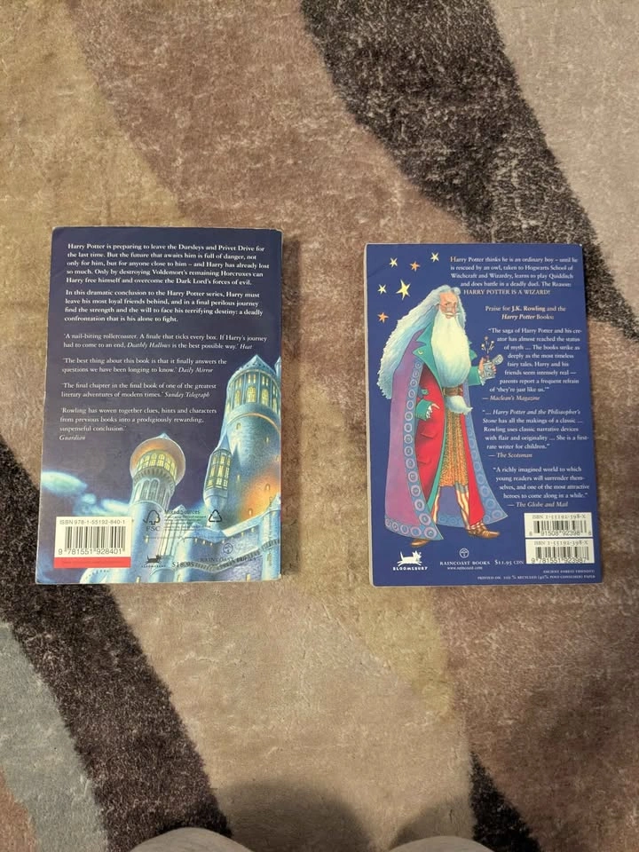 Harry Potter Books 1, 4-7 - photo 3