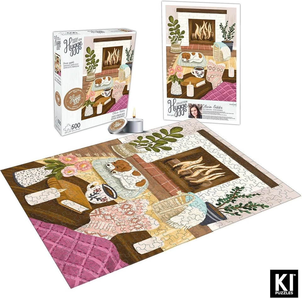 New ‘Cozy Fireplace’ Puzzle Set - photo 3