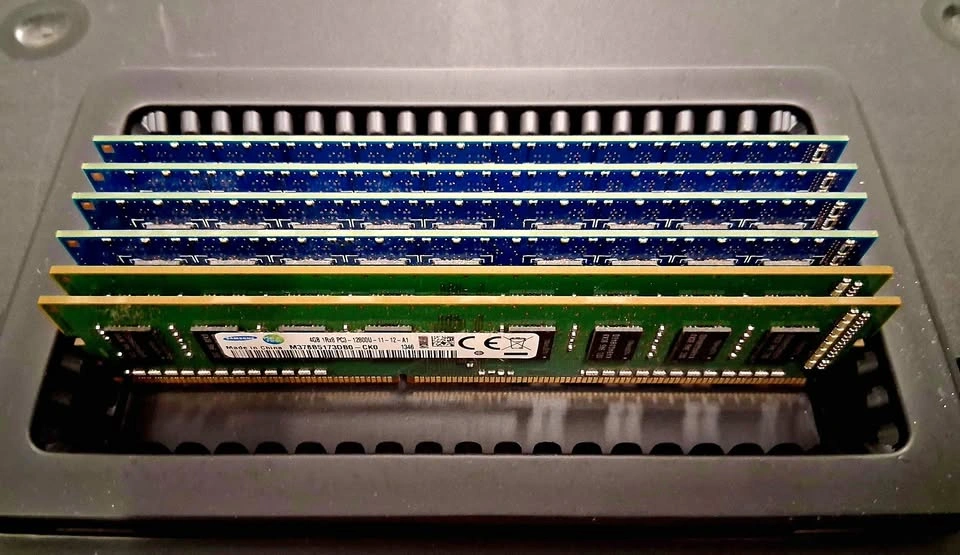 16GB DDR3 RAM Modules (4x2GB, 2x4GB)