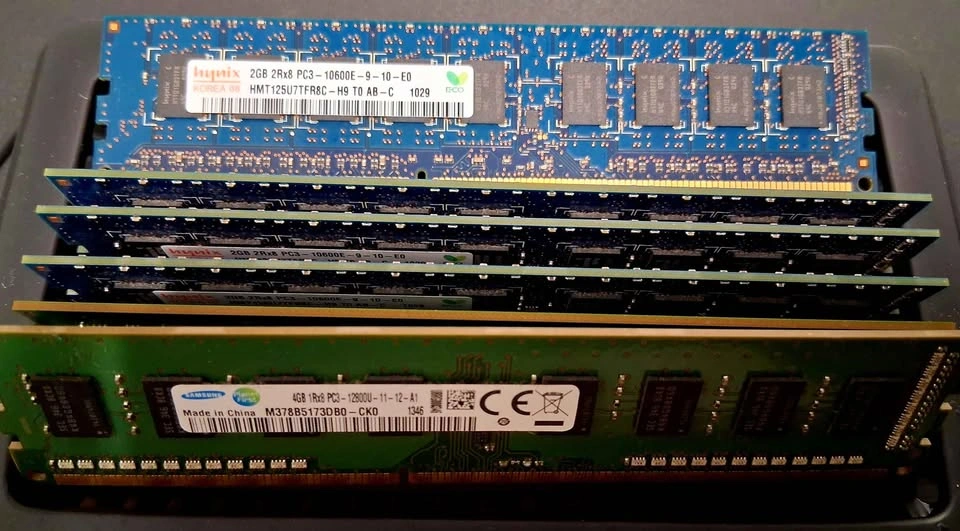 16GB DDR3 RAM Modules (4x2GB, 2x4GB) - photo 3