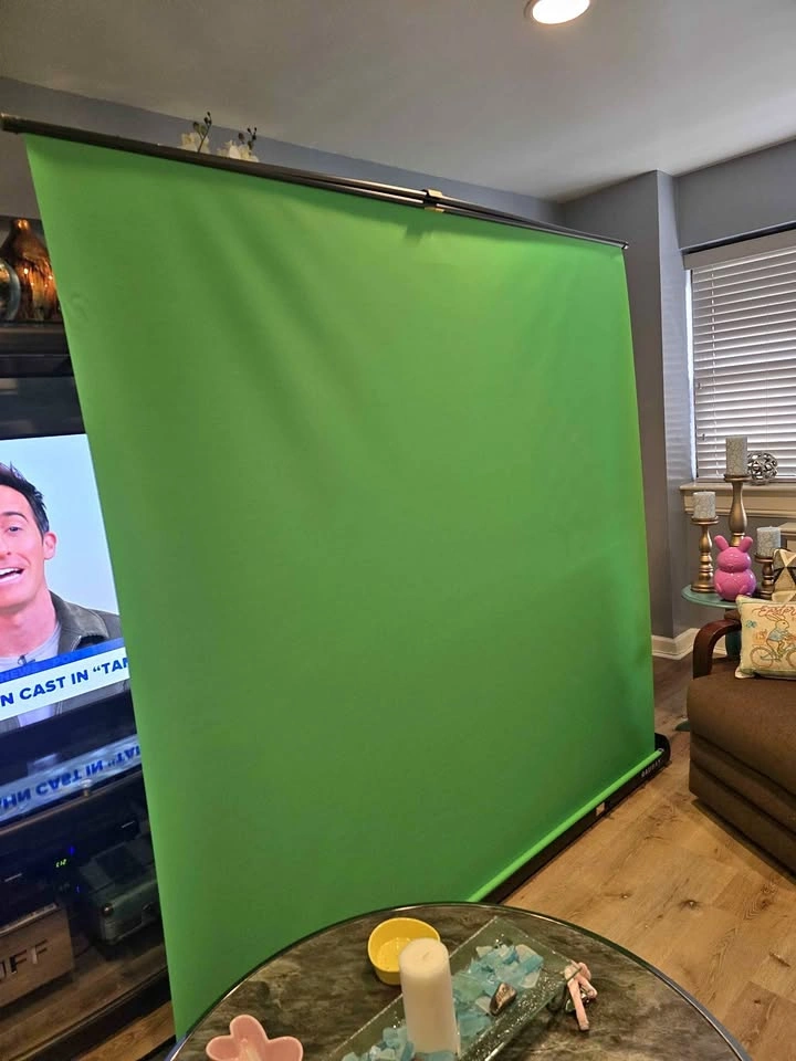 Green Screen Backdrop with Portable Case