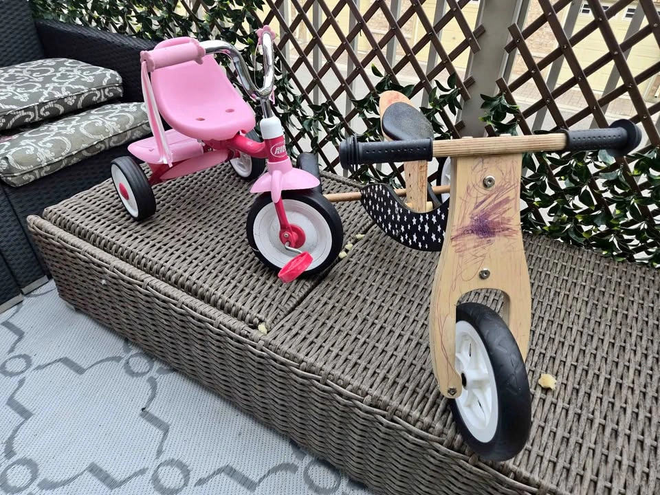 2 kids tricycles