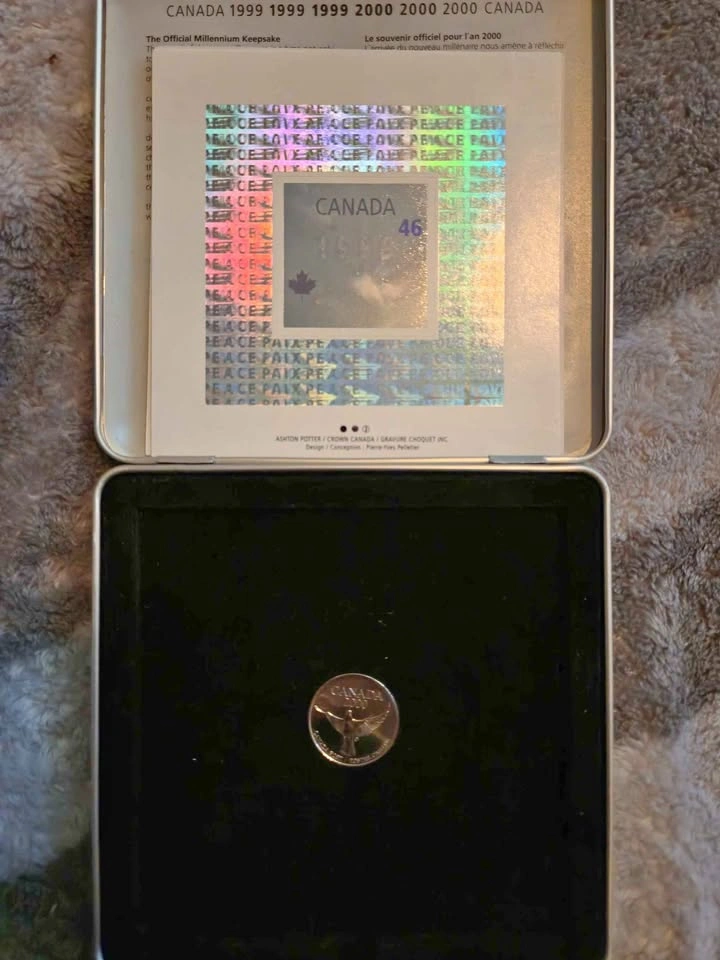Coin Collection: Eddie Shore & Millennium Keepsake 1999