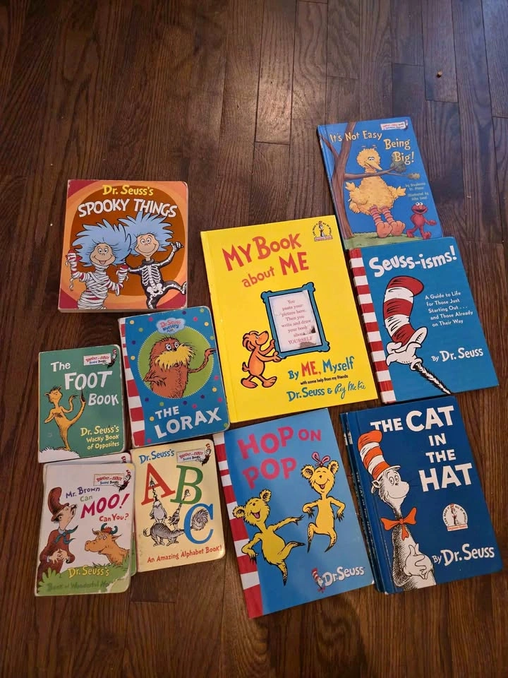 Dr. Seuss Books - Cat in the Hat, Mr. Brown Can Moo