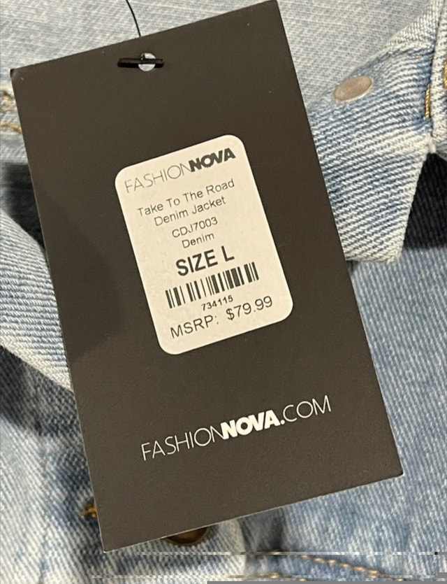 Denim Jacket Knit Sleeves - photo 5