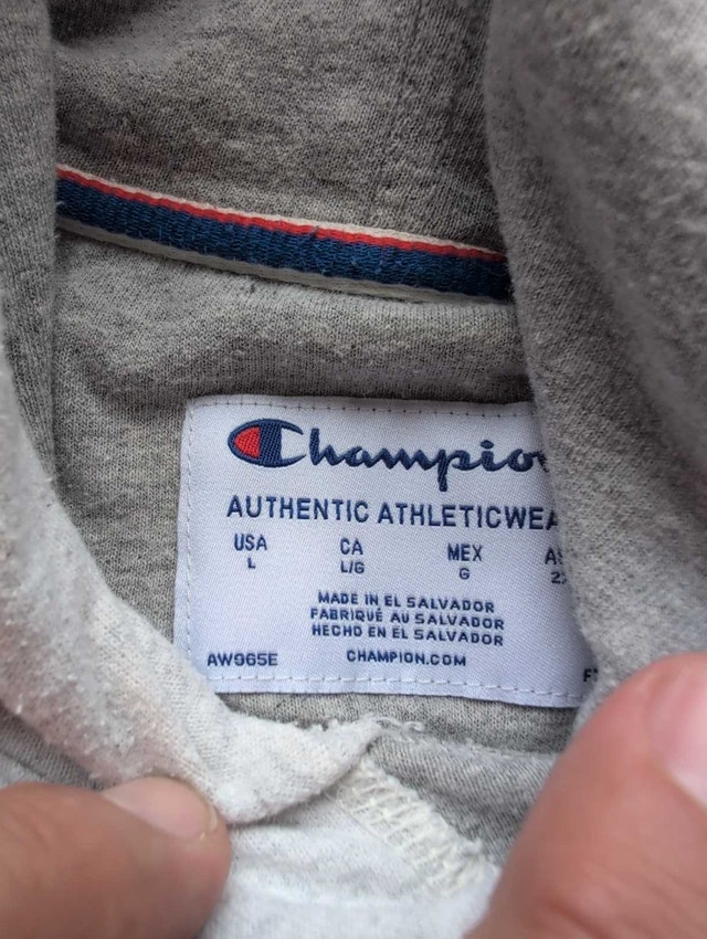 Champion Hoodie mens large cream colour - photo 3
