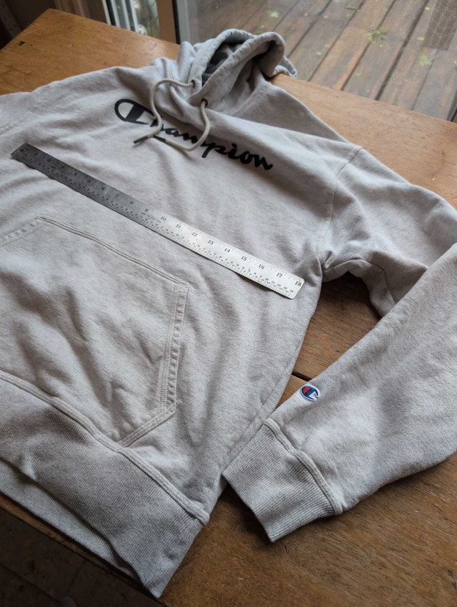 Champion Hoodie mens large cream colour - photo 4