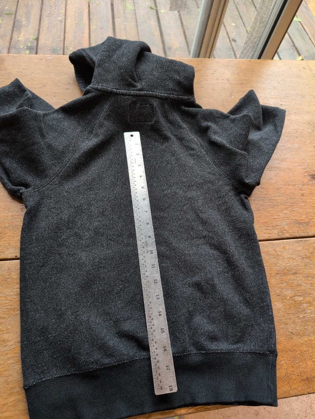 Roots Hoodie dark grey xxs extra small - photo 4