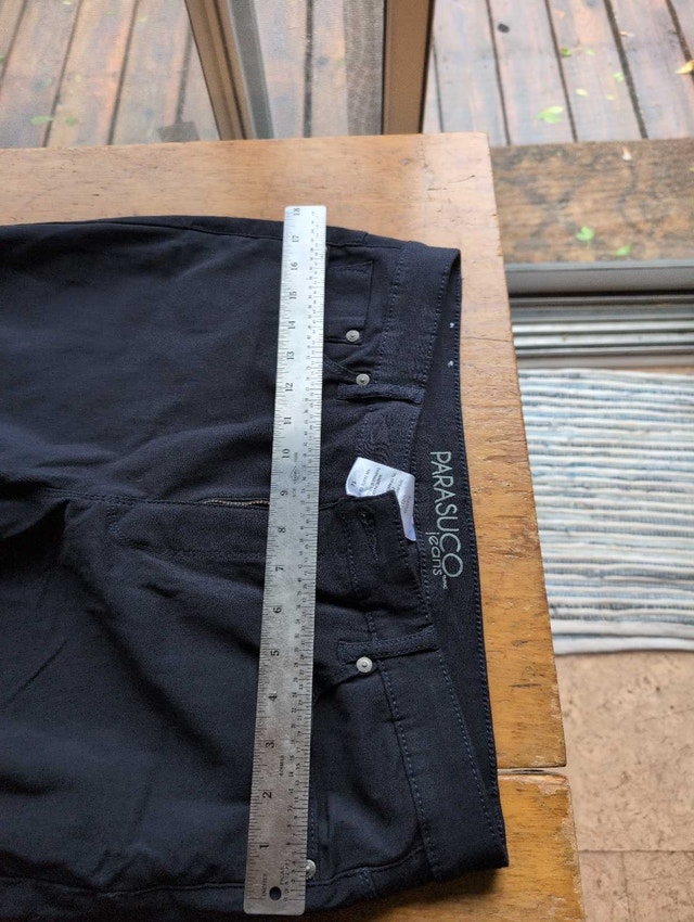 Parasuco Jeans Size 14 Woman Navy Blue - photo 2