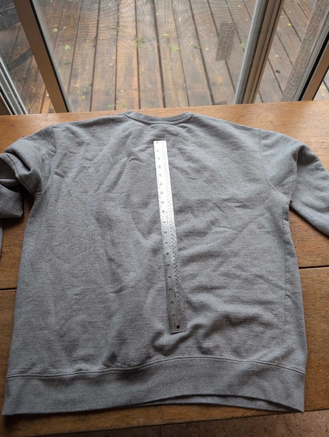 Comfort Fleece Durham College Grey Sweater - Large - photo 4