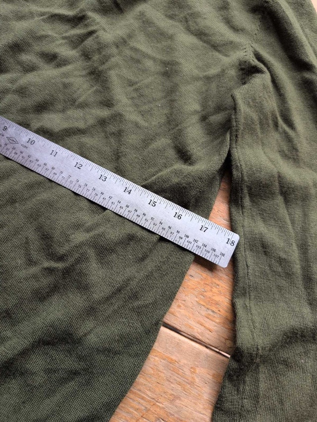 Frank and Oak Sweater Green Mens Small - photo 3