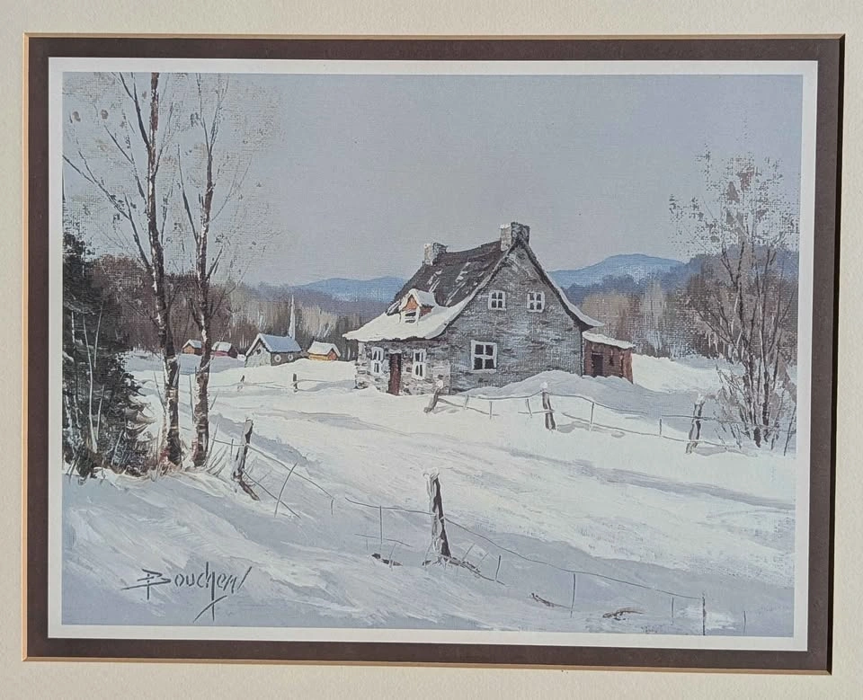 Laurentian Winter Art Print by Pierre Boucher w/ Koyman Gallerie - photo 3