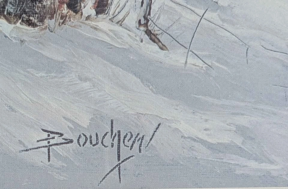 Laurentian Winter Art Print by Pierre Boucher w/ Koyman Gallerie - photo 5