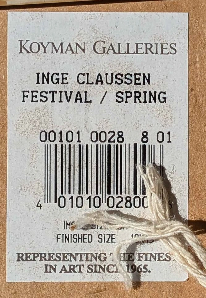 Inge Claussen Decorative Art Print in Koyman Galleries Frame - photo 2