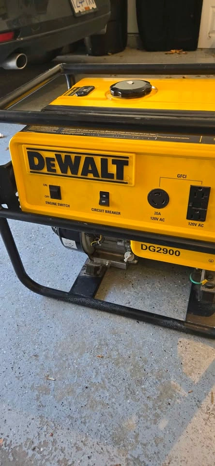 DeWalt DG2900 Generator Honda GX160 5.5 - photo 4