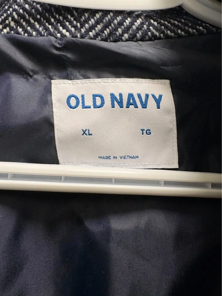 Old Navy Ladies XL Blue & White Blazer - photo 2