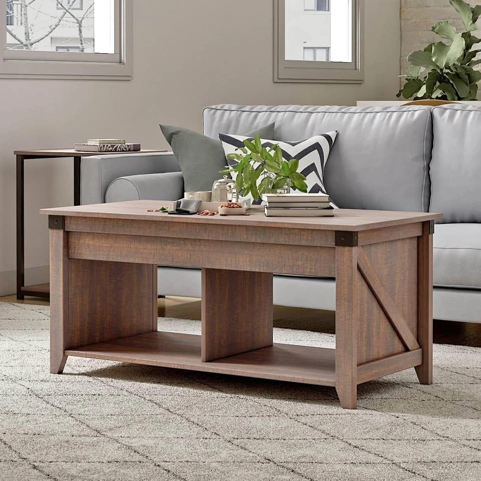 Farmhouse Lift Top Coffee Table with Storage - 41"