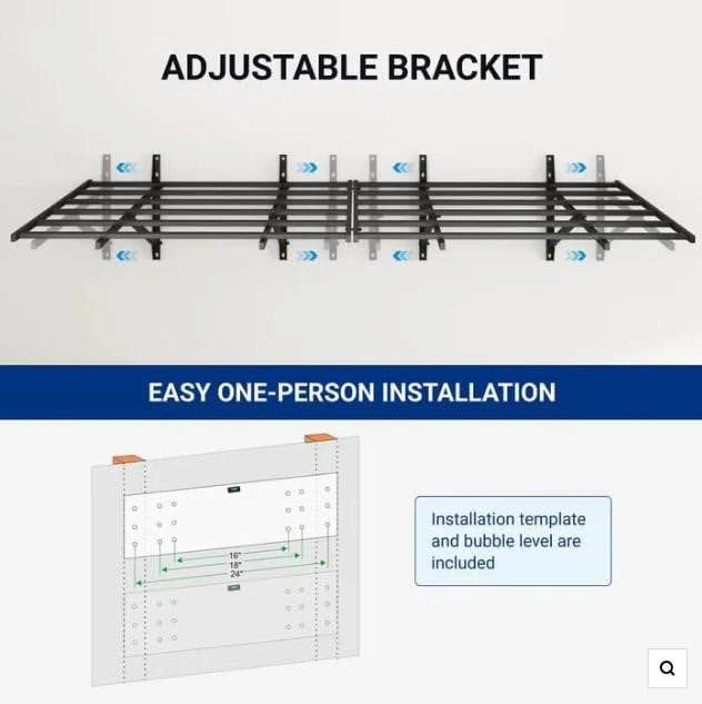 FLEXIMOUNTS Heavy Duty Garage Shelves 2-Pack - Brand New - photo 4
