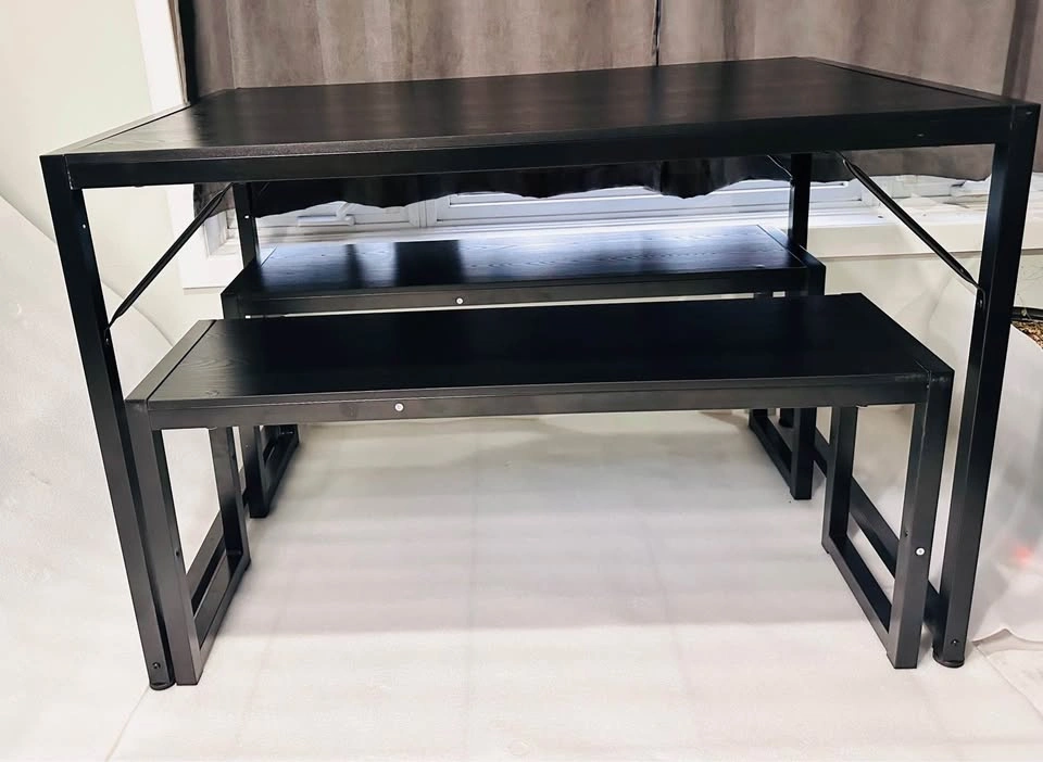 Modern Studio Soho Dining Table Set w/ 2 Benches - photo 2