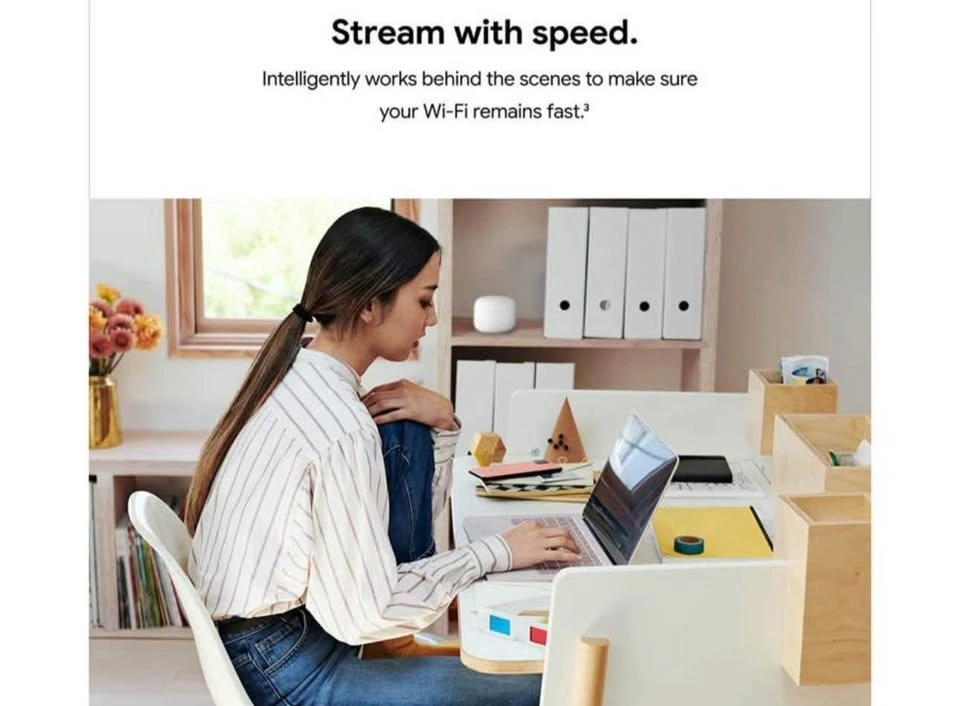 Google Nest WiFi Router AC2200 – Brand New Sealed - photo 3